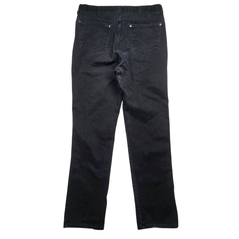 Vintage Harley Davidson Y2K Jeans 38x36 (Fits 36×34) Black Denim‎ Made in USA